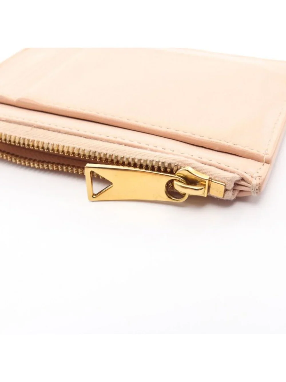 Bottega Veneta Coin Case Cassette Card Pink Leather